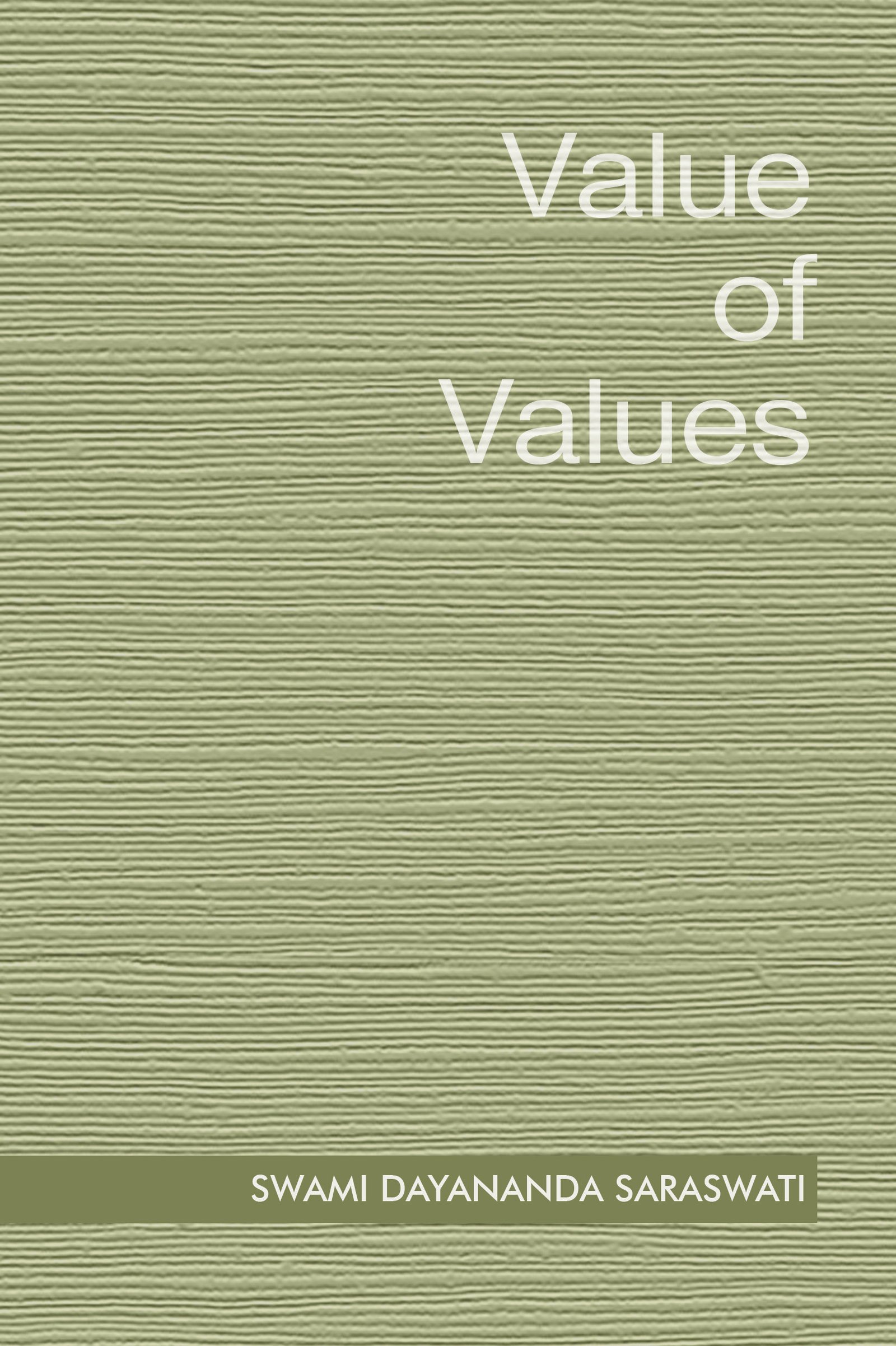 The Value of Values