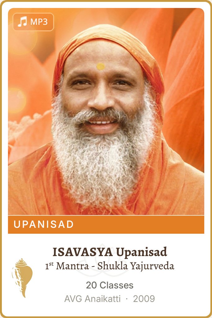 Isavasya Upanisad (1st Mantra)
