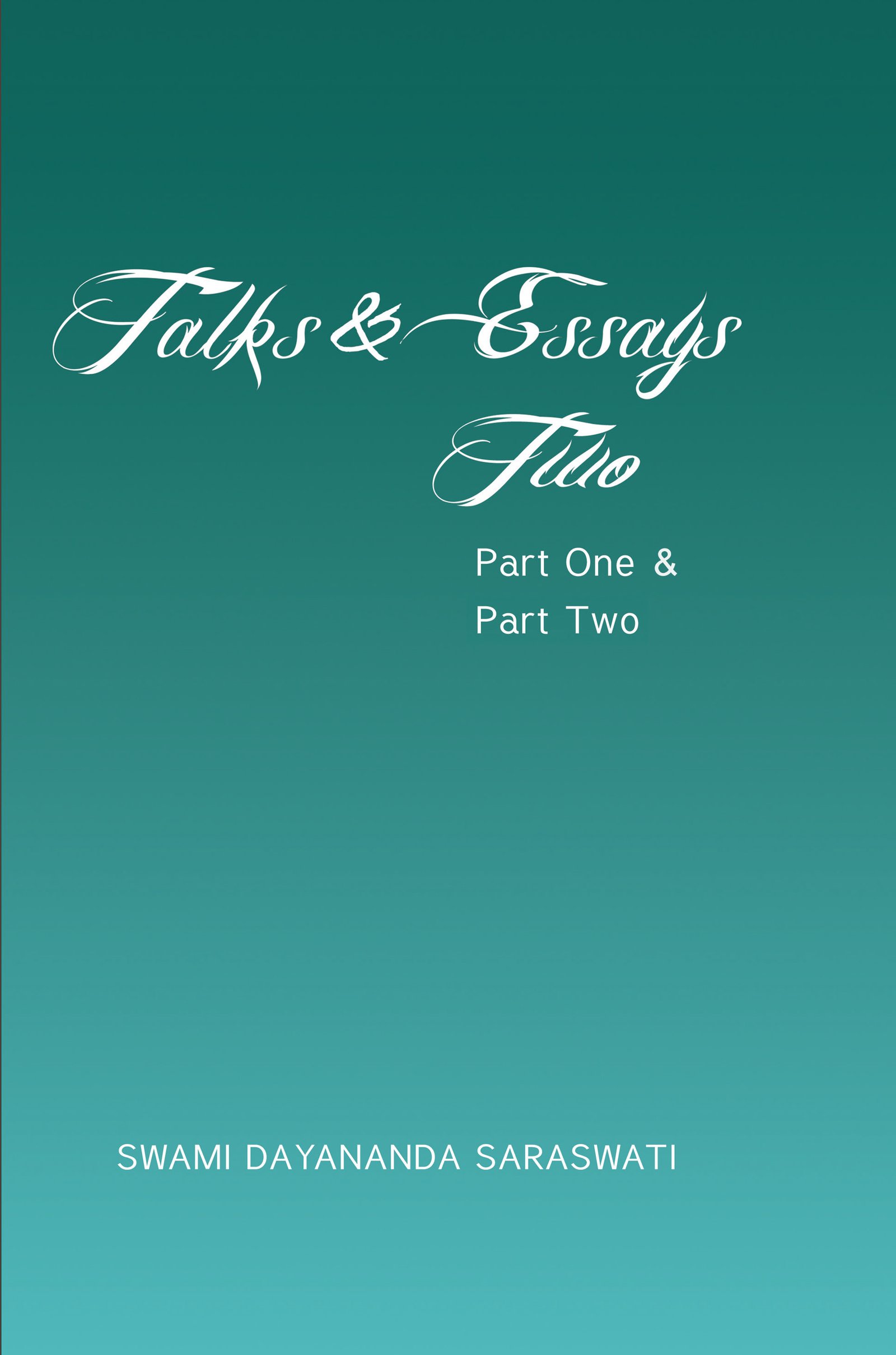 Talks & Essays Vol 2 (Part One + Part Two)